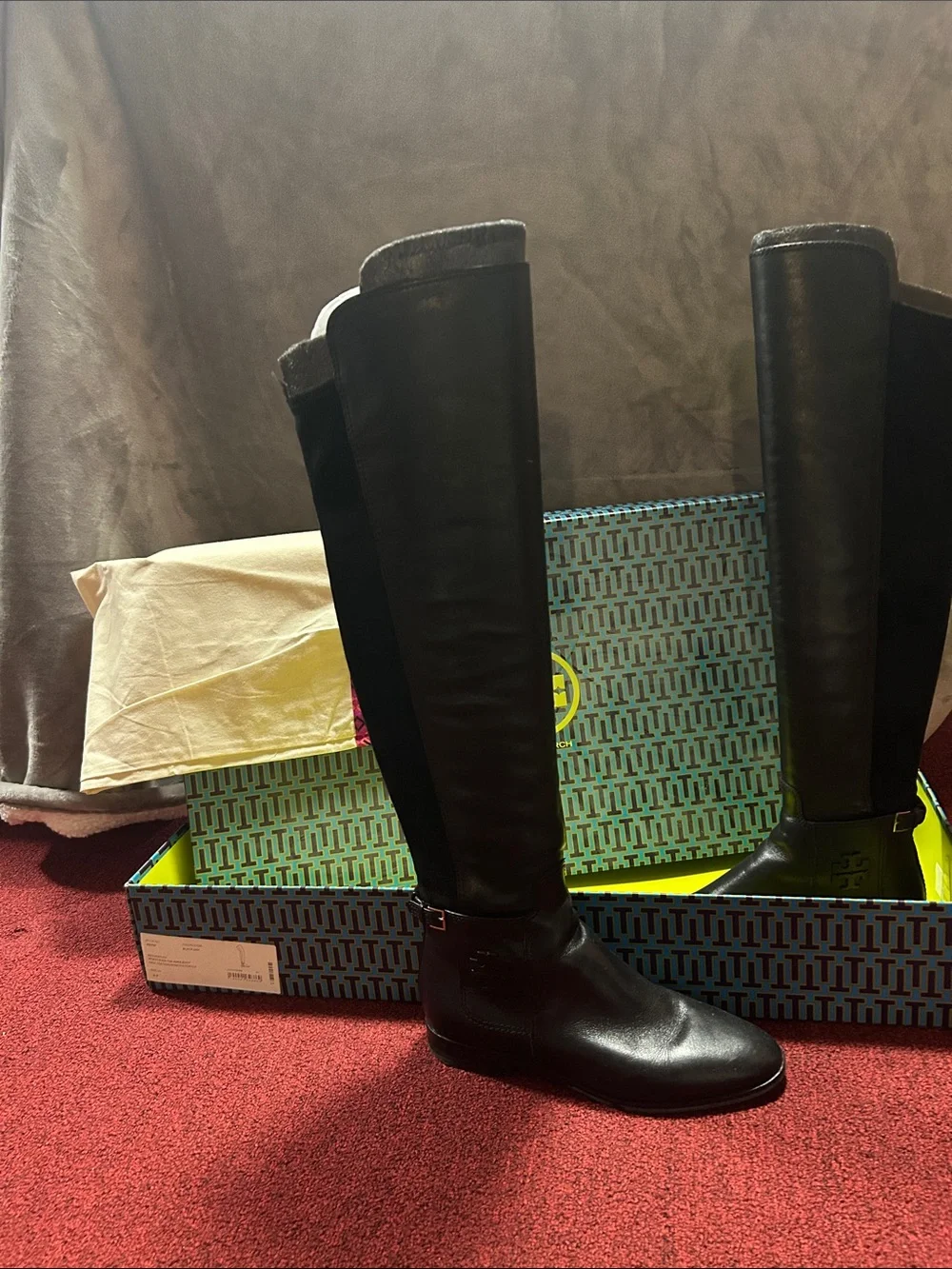 Tori Burch Wyatt Over the knee Boot size 9.5